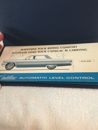 1965 Cadillac Automatic Level Control Color Selections Databook 2