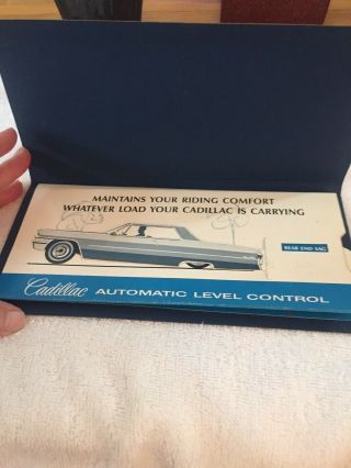 1965 Cadillac Automatic Level Control Color Selections Databook 3