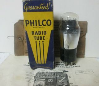 Nos Philco Type 45 Radio Audio Amplifier Tube