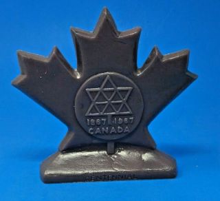 Mold A Rama Maple Leaf Montreal Canada Cent 1867 Moldville Version Lavender (m7)