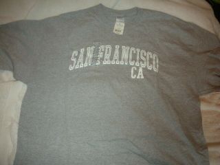 San Francisco International Airport Souvenir T - Shirt Xxl Nwt