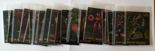 Common Foil Complete Set Series 1 Marvel Contest Of Champions Dave & Buster 