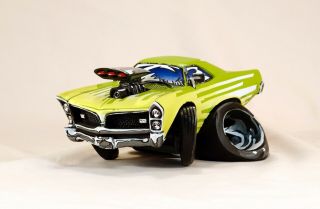 Speed Freaks “mean Machine” Green Pontiac Gto By Terry Ross