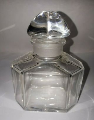 Vintage Baccarat Guerlain Quadrilobe Perfume Bottle