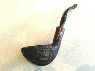 Vintage Nino Rossi 1886 Barone 243 Bent Estate Smoking Pipe Made In Italy