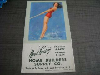 Vintage Earl Macpherson Home Builders Supply Co.  Advertising Blotters (4)