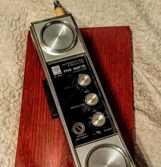 1969 Fanon Intergrated Circuits Cb Radio Model Ic - 5000 Walkie Talkie