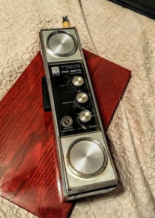 1969 FANON INTERGRATED CIRCUITS CB RADIO MODEL IC - 5000 Walkie Talkie 3