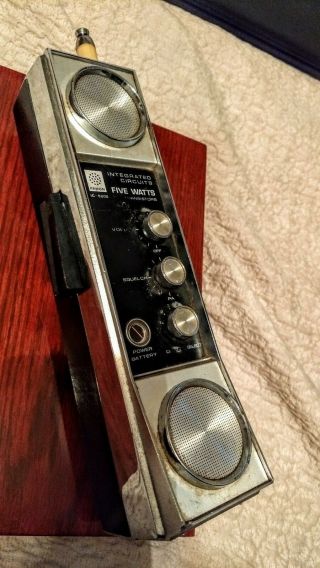 1969 FANON INTERGRATED CIRCUITS CB RADIO MODEL IC - 5000 Walkie Talkie 8