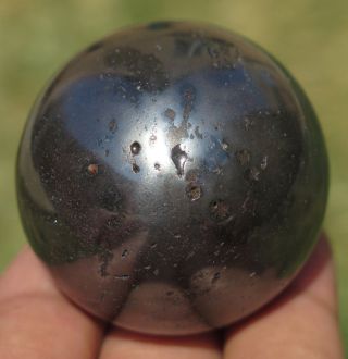 40mm 6oz Natural Hematite Jasper Crystal Sphere Ball Gift