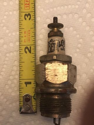 Vintage,  Very Rare,  Antique Bethlehem Spark Plug