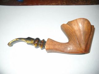 Vintage Ben Wade Martinique Danish Hand Carved Smoking Pipe
