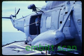 Slide,  Navy Hc - 7 Sikorsky Sh - 3 Sea King Helicopter,  1968