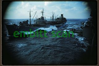 Slide,  Navy Fleet Oiler Uss Guadalupe (ao - 32),  In 1958