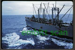 Slide,  Navy Ammunition Ship Uss Mount Baker (ae - 4) Off Japan,  1959