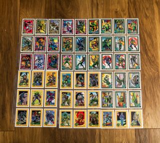 Hasbro Gi Joe Trading Cards 1991 (complete Set Of 200 Series 1) Vintage
