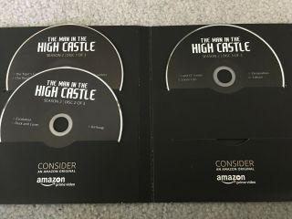 The Man In The High Castle Amazon Complete Season 2 Fyc Emmy 3 Dvd Set 2017