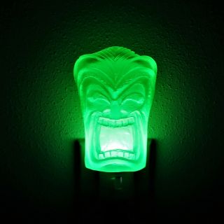 Lala Tiki Jimmy Flintstone Resin Nightlight For Mancave Bathroom Novelty Gift