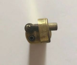 Vintage Brass Trench Lighter - Flat Sides Locking Cap - Still Sparks - Unbranded 5