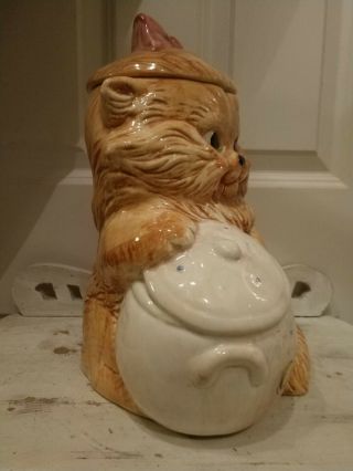Treasure craft Cat Cookie Jar Reaching Into His Own Cookie Jar 5