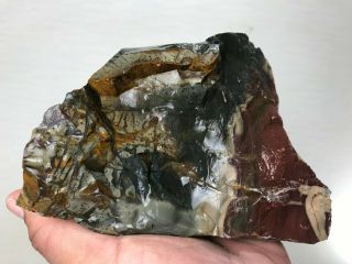 Top Aaa Quality Fancy Imperial Bloodstone Jasper Rough - 4 Lbs - From India