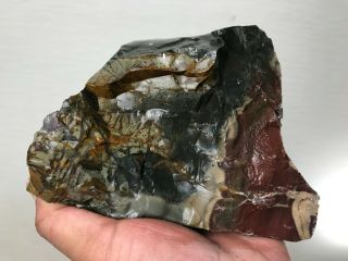 TOP AAA QUALITY FANCY IMPERIAL BLOODSTONE JASPER ROUGH - 4 LBS - FROM INDIA 5