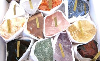 Chakra Raw Healing Crystals Sampler Pack Quartz Amethyst Calcite Jasper Sodalite
