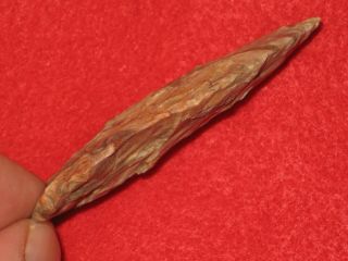 Authentic Native American artifact arrowhead Missouri blade / tool B7 3