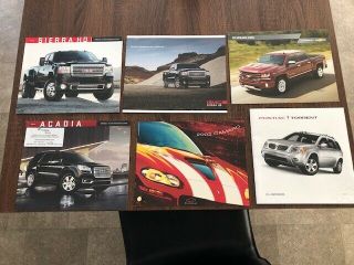 2007 Pontiac Torrent Canadian Brochure And 5 Others