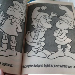 Vintage Christmas Coloring Books c80s 7