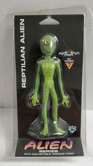 Shadowbox Reptilian Alien Fantastic Myths & Legends 1996 Roswell Ufo