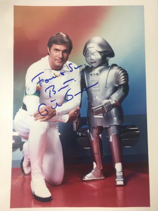 Buck Rogers Autographed Photo 8x10 Gil Gerard As 