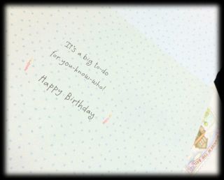 Vintage Hallmark Bunnies By The Bay Ta - Da You Know Cupcake Happy Birthday Card 2