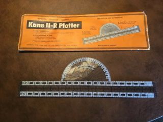 1962 Kane Ii - R Plotter Dead Reckoning Computer