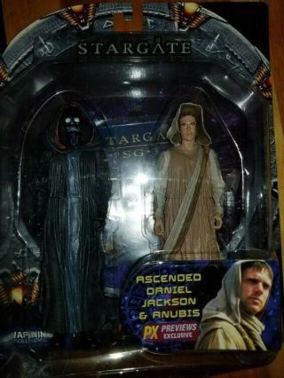 Stargate Sg - 1 - Ascended Daniel Jackson & Anubis Series 3 Diamond Select Preview