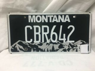 Montana License Plate Bird Of Pray Foundation