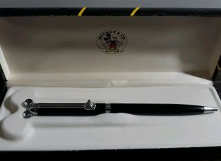 Vintage Mickey Mouse Pen - By Colibri,  Disney Co.  Channel Black & Silver
