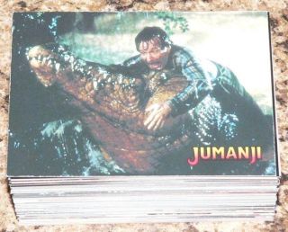 . Jumanji By Skybox In 1995.  Complete 90 Card Base Set.  Nm/mint
