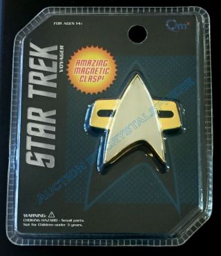Star Trek Voyager - Communicator Badge - Qmx -
