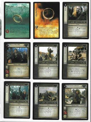 Lotr Tcg: The Two Towers Set - Mint/nm