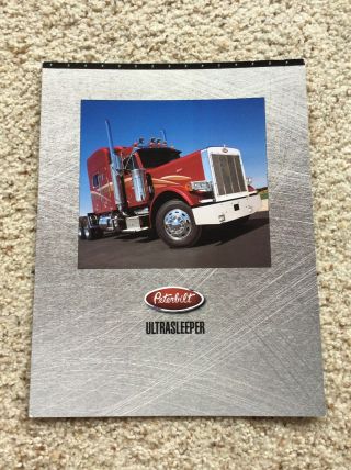 1997 Peterbilt,  Ultrasleeper,  Heavy - Duty Trucks,  Sales Literature.