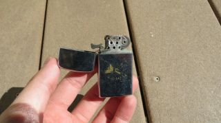Vintage Zippo USAF US AIR FORCE C - 141 Cargo Airplane Aircraft 7