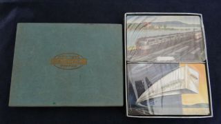Nos Vintage York Central System Double Deck Playing Cards
