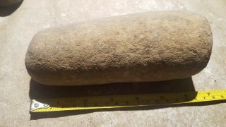 Primitive Artifact Native American Indian Grinding Stone Tool Midwest Area