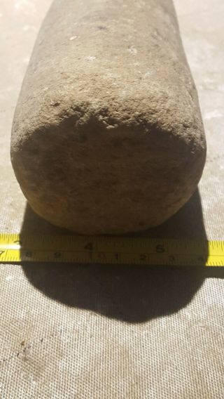 Primitive Artifact Native American Indian Grinding Stone Tool midwest area 4