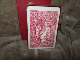 Vintage Naked Lady Large 5 " By 7 " Playing Cards Pin Up Girls Complete