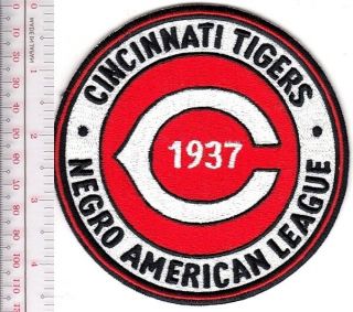 Baseball Usa & Cuba Negro American League Cincinnati Tigers Pro Ball Team 1937