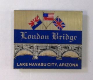 Vintage London Bridge Lake Havasu City Arizona Refrigerator Magnet Souvenir