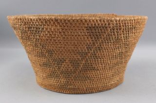 Antique Western Early 20thC California Mission Indian Basket,  NR 2