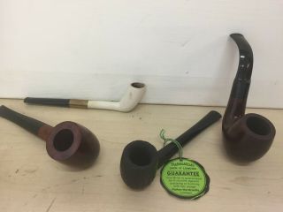4 Collectable Vintage Pipes Parker Hardcastle Irwin 